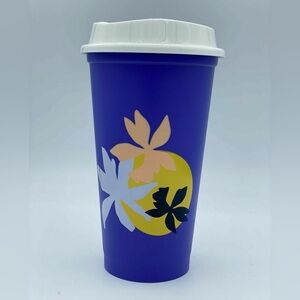 ☀️ Starbucks Summer 2020 16oz Tropical Hawaii Purple Cup 🌴☕